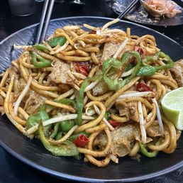 mee goreng-beef tripe
