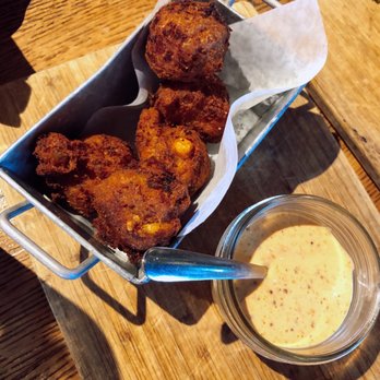 Ida Claire - Crawfish Corn Beignets - Southern Near Me - Addison, Texas