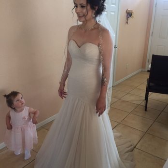 Silvia's Alterations - Front view of my dress - Sewing & Alterations Near Me - Monterey, California