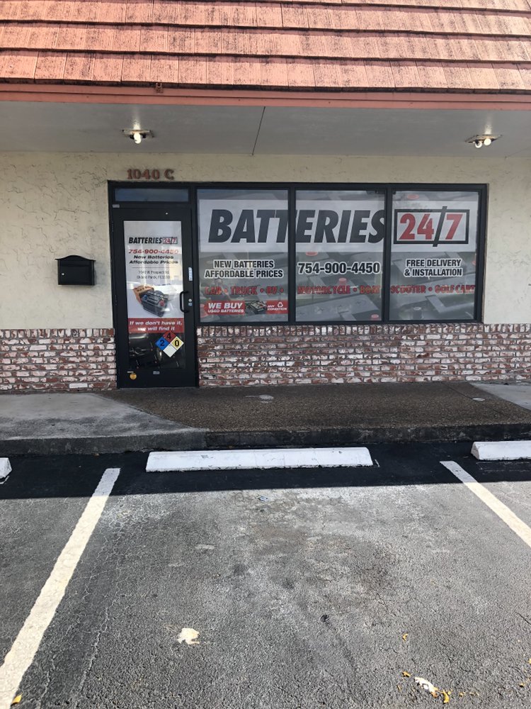 BATTERIES 24/7 Updated September 2024 1040 W Prospect Rd, Oakland