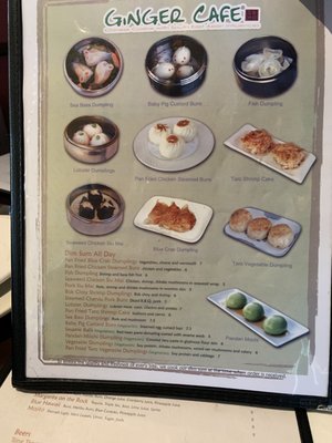 Menu photo 2 Ginger Café Sunnyvale, CA Menu photo 2 Ginger Café Sunnyvale, CA