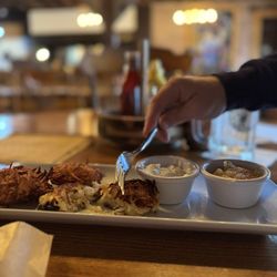 Mad Anthony's Bier Stube - Potato pancakes