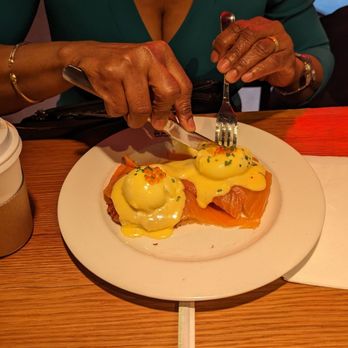 Clinton St. Baking Company - Latke Eggs Benedict - Breakfast & Brunch Near Me - Brooklyn, New York