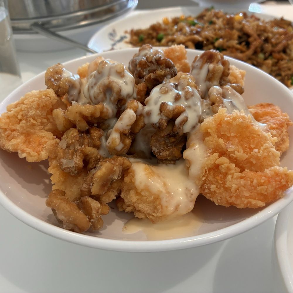 Super Dumpling - Honey Walnut Shrimp topped off with a creamy, sweet white sauce for flavoring!! - Noodles Near Me - Orange, California