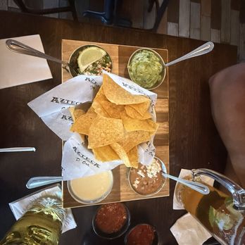 Azteca D'Oro Mexican Restaurant Lake Nona - Dip sampler - Mexican Near Me - Orlando, Florida