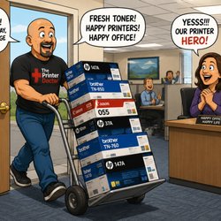 The Printer Doctor - We deliver AND pickup your empties!