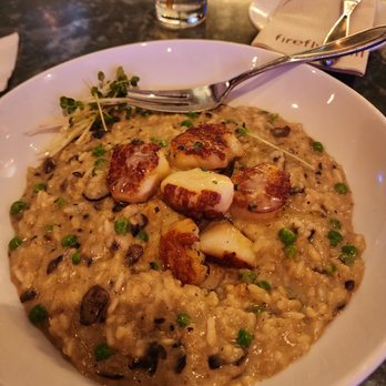 Firefly Grill - Scallop risotto - Steakhouses Near Me - Effingham, Illinois Firefly Grill - Scallop risotto - Steakhouses Near Me - Effingham, Illinois