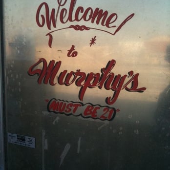 Murphy's Bar - a sign on the door - Nightlife Near Me - Rock Island, Illinois Murphy's Bar - a sign on the door - Nightlife Near Me - Rock Island, Illinois