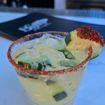 El Baja Bar & Grill - CUCUMBER MARGARITA! - Mexican Near Me - Norwalk, California