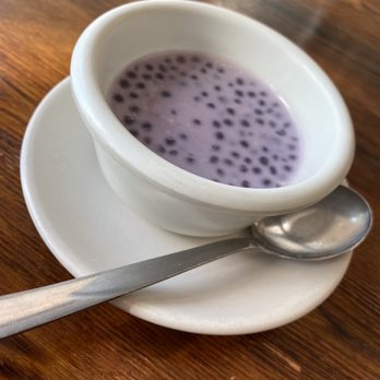 Berni Vietnamese Restaurant - Complimentary Warm Tapioca Coconut Milk - Vietnamese Near Me - San Antonio, Texas