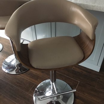 JP Seating - After - the new vinyl looks great and Jimmy did a good job working with those difficult curves of the back support. - Furniture Reupholstery Near Me - Covina, California
