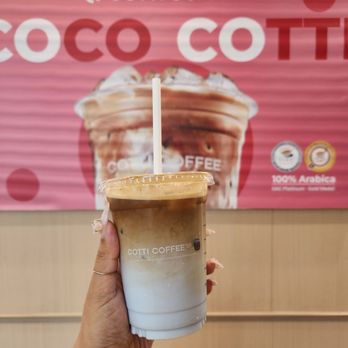 Cotti Coffee - Pampas blue coco latte - Coffee & Tea Near Me - San Gabriel, California Cotti Coffee - Pampas blue coco latte - Coffee & Tea Near Me - San Gabriel, California
