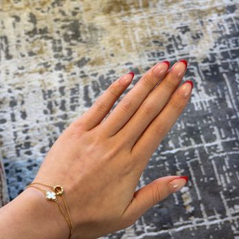 New Sarah Nails - Red Tip French Gel Manicure - Nail Salons Near Me - Ridgefield, New Jersey New Sarah Nails - Red Tip French Gel Manicure - Nail Salons Near Me - Ridgefield, New Jersey