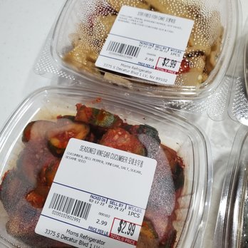 Mom's Refrigerator - Seasoned cucumbers and fish cake - Korean Near Me - Las Vegas, Nevada