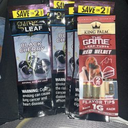 Main Smoke Tobacco - Game black cherry wraps