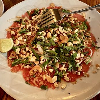 Gabriella's Vietnam - BEEF CARPACCIO - BÒ TÁI CHANH DÂY - Asian Fusion Near Me - Philadelphia, Pennsylvania Gabriella's Vietnam - BEEF CARPACCIO - BÒ TÁI CHANH DÂY - Asian Fusion Near Me - Philadelphia, Pennsylvania