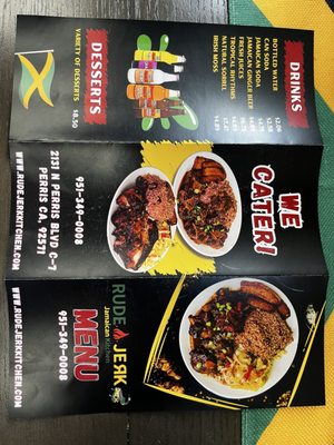 Menu photo 1 Rude Jerk Kitchen Perris, CA