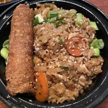 Wok Star - Chicken fried rice with egg roll - Barbeque Near Me - Melbourne, Arkansas Wok Star - Chicken fried rice with egg roll - Barbeque Near Me - Melbourne, Arkansas