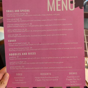 Dalah - Soft Opening Menu June 2026 - Thai Near Me - Pasadena, California Dalah - Soft Opening Menu June 2026 - Thai Near Me - Pasadena, California