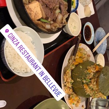 Ginza - sukiyaki, deep fried oyster, fried rice - Sushi Bars Near Me - Bellevue, Washington Ginza - sukiyaki, deep fried oyster, fried rice - Sushi Bars Near Me - Bellevue, Washington