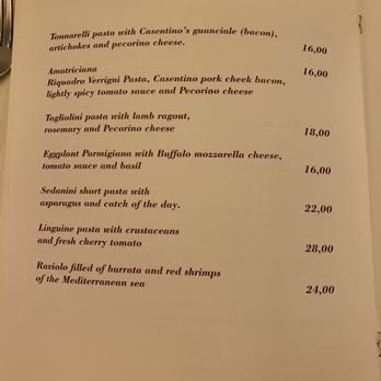 Casa Bleve - Menu 1 - Italian Near Me - Rome, RM