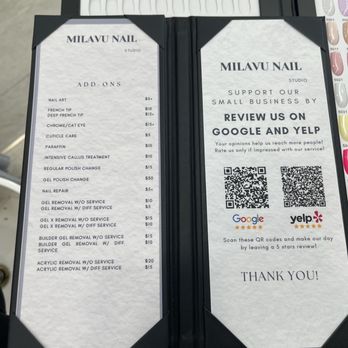 Milavu Nail Studio - Studio Add-ons - Nail Salons Near Me - Orange, California Milavu Nail Studio - Studio Add-ons - Nail Salons Near Me - Orange, California