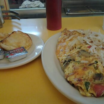 Sher Main Grill - Sher main omelet with English muffin - Breakfast & Brunch Near Me - Evanston, Illinois