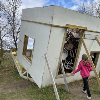 Franconia Sculpture Park - Upside chair house - Art Galleries Near Me - Shafer, Minnesota Franconia Sculpture Park - Upside chair house - Art Galleries Near Me - Shafer, Minnesota