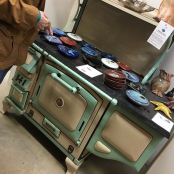 Cedar Creek Gallery - Vintage Majestic stove! - Arts & Crafts Near Me - Creedmoor, North Carolina