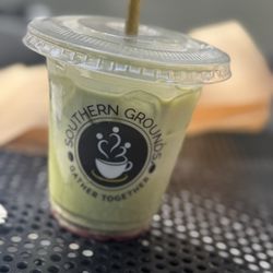 Strawberry matcha