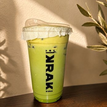 Krak Boba - Double Matcha - Bubble Tea Near Me - Lomita, California
