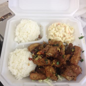 LunchXpress - Salt and Pepper Pork Chop, with rice and mac - Chinese Near Me - Honolulu, Hawaii LunchXpress - Salt and Pepper Pork Chop, with rice and mac - Chinese Near Me - Honolulu, Hawaii