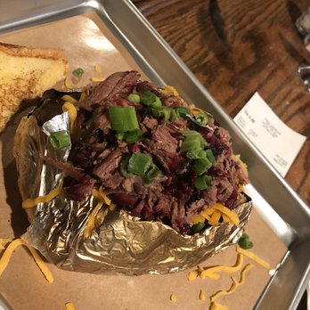 Tender Smokehouse - Chopped brisket potato - Barbeque Near Me - Celina, Texas Tender Smokehouse - Chopped brisket potato - Barbeque Near Me - Celina, Texas