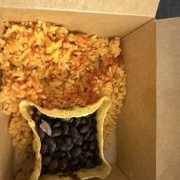 Black beans & rice Black beans & rice