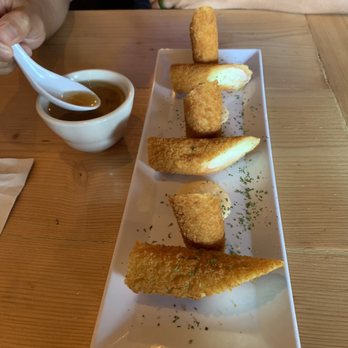 Kaizen Sushi - Crab stick appetizers & complimentary miso soup. Both so good!! - Sushi Bars Near Me - El Paso, Texas Kaizen Sushi - Crab stick appetizers & complimentary miso soup. Both so good!! - Sushi Bars Near Me - El Paso, Texas