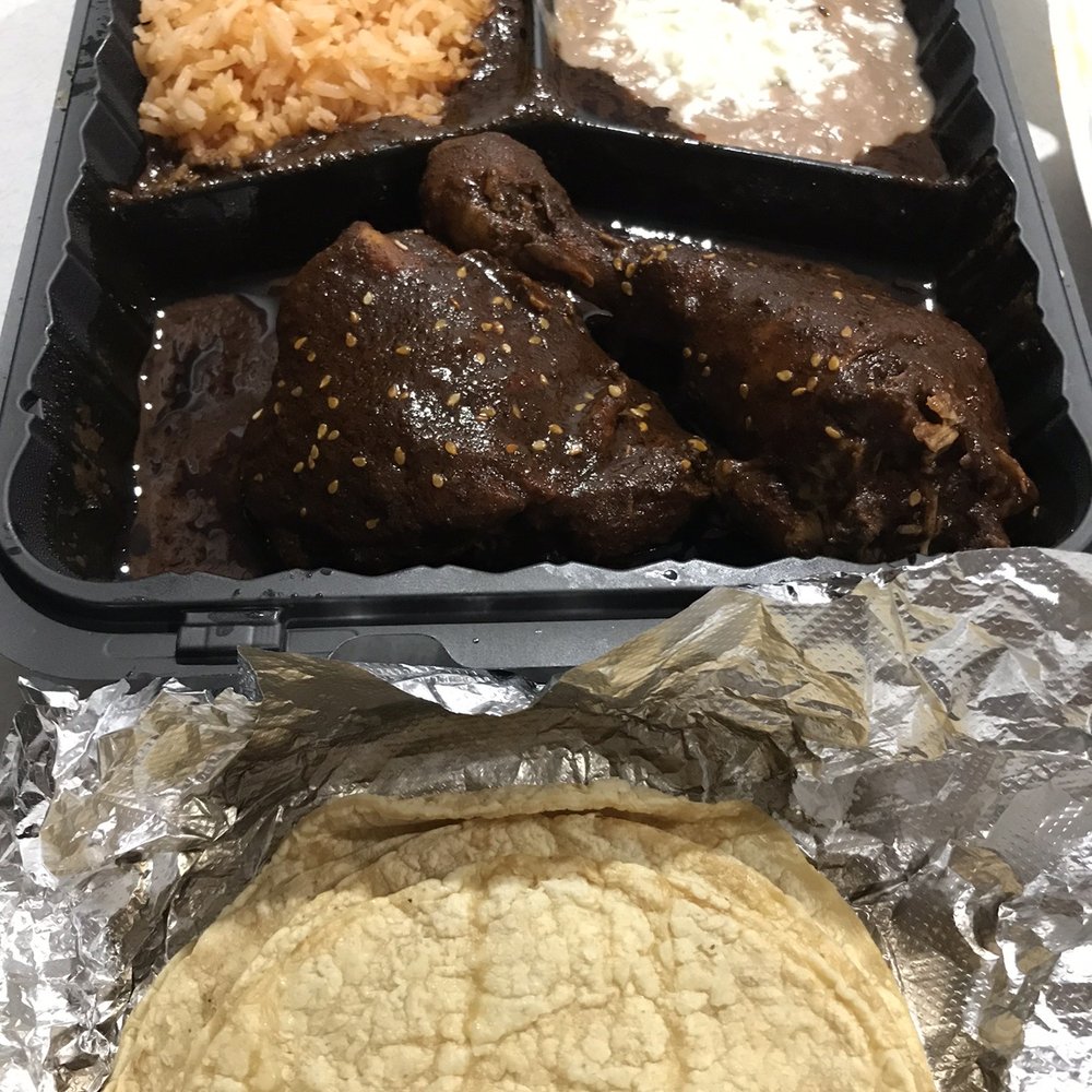 El Sabor de Puebla - Mole Con Pollo (3/5) - Mexican Near Me - Madison, Wisconsin El Sabor de Puebla - Mole Con Pollo (3/5) - Mexican Near Me - Madison, Wisconsin