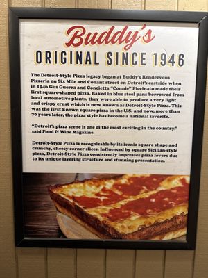 Menu photo 1 Buddy's Pizza Detroit, MI Menu photo 1 Buddy's Pizza Detroit, MI