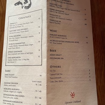 Yonsei Handrolls - Menu - Japanese Near Me - Oakland, California Yonsei Handrolls - Menu - Japanese Near Me - Oakland, California