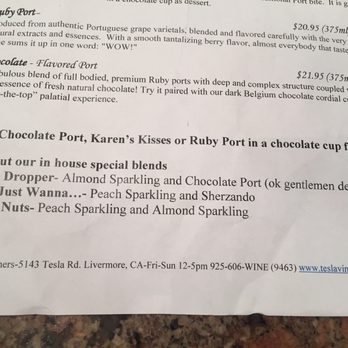 The Singing Winemaker - House special blends! There's also the chocolate port and Raspberry wine that is a great match as well - Wineries Near Me - Livermore, California The Singing Winemaker - House special blends! There's also the chocolate port and Raspberry wine that is a great match as well - Wineries Near Me - Livermore, California