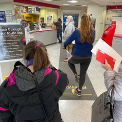 US Post Office - In line of course. MERRY CHRISTMAS