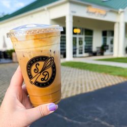 Sandy shores latte
