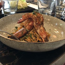 Eiffel Bistro - Tiger Shrimp pasta