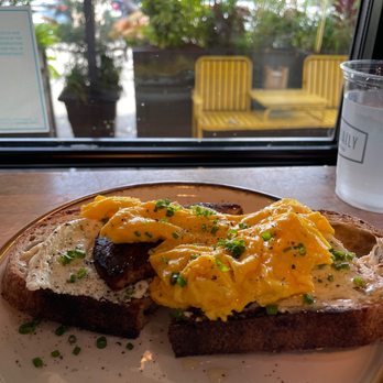 The Daily - Whipped Feta Toast - Coffee & Tea Near Me - Charleston, South Carolina
