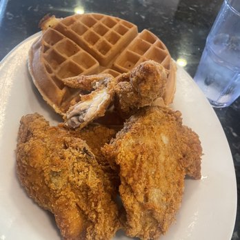 Boulevard Cafe - Chicken and waffles (bone-in) - New American Near Me - Daly City, California Boulevard Cafe - Chicken and waffles (bone-in) - New American Near Me - Daly City, California