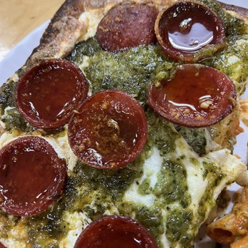 Krispy Pizza  - Honey pesto pizza - Pizza Near Me - Brooklyn, New York