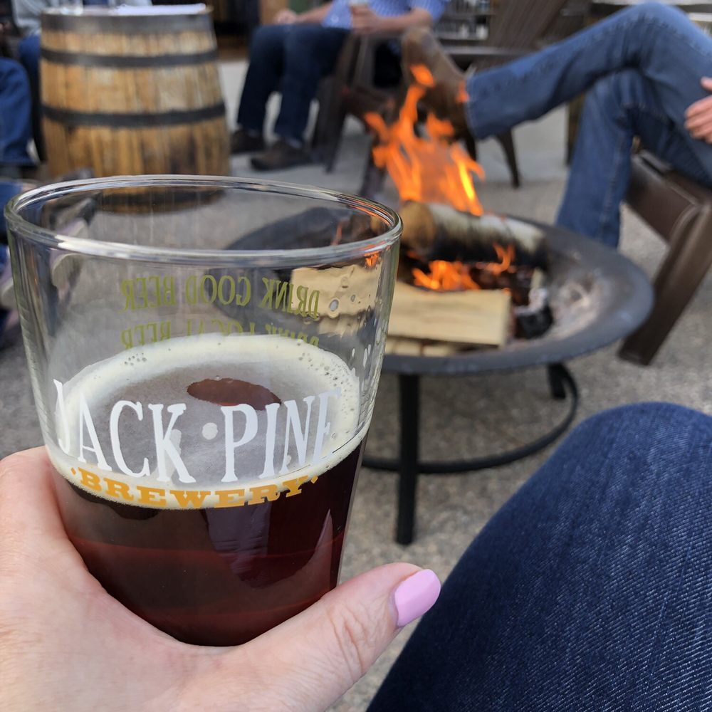 Jack Pine Brewery - Duck pond beer and a fire on the patio. Doesn't get much better! - Breweries Near Me - Baxter, Minnesota Jack Pine Brewery - Duck pond beer and a fire on the patio. Doesn't get much better! - Breweries Near Me - Baxter, Minnesota