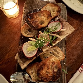 Mateo - Bone marrow with brisket - Tapas Bars Near Me - Durham, North Carolina Mateo - Bone marrow with brisket - Tapas Bars Near Me - Durham, North Carolina