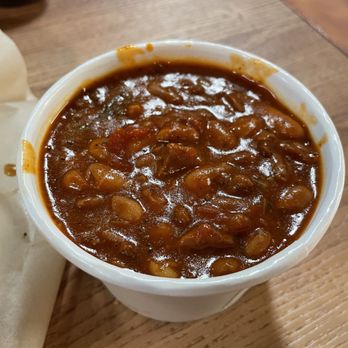 Rancho Nipomo Deli & BBQ - West Coast Chili Beans that turned out to be not so great after all. - Barbeque Near Me - Nipomo, California Rancho Nipomo Deli & BBQ - West Coast Chili Beans that turned out to be not so great after all. - Barbeque Near Me - Nipomo, California
