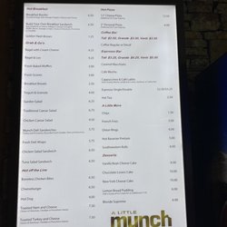A Little Munch - New Menu (by 8/2020)