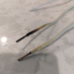 The bad wiring he found!! The bad wiring he found!!